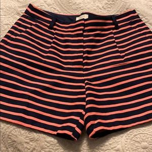 JCrew striped size o shorts